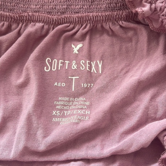 American Eagle Outfitters Off The Shoulder Top l SIZE XS - Picture 4 of 6